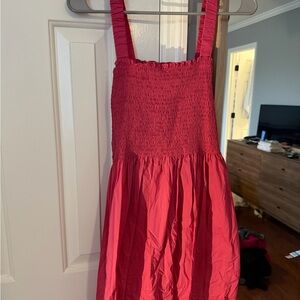 Hill House Hot Pink Anjuli Maxi Dess